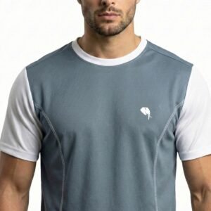 RHS003|| BLUE|| Round Neck Half Sleeve