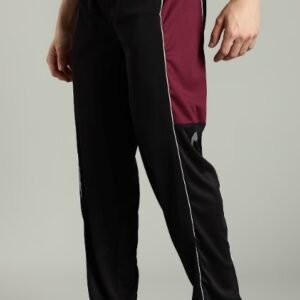 TP 002|| BLAC MAROON|| Track Pant