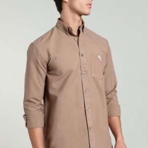 LS 002||BROWN|| Full Sleeve Shirt