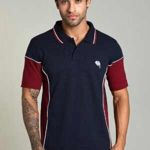 PR43|| Navy|| 100% Cotton T-Shirt
