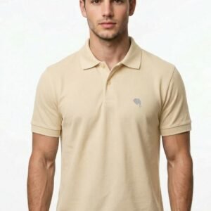 PR48|| BUTTER CREAM|| 100% Cotton T-Shirt