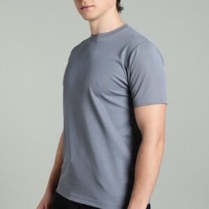 RHS002|| GREY|| Round Neck Half Sleeve