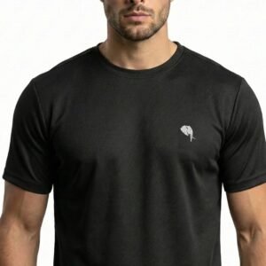 RHS003|| black|| Round Neck Half Sleeve