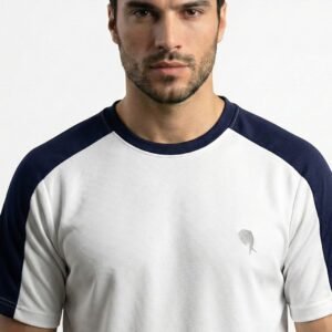 RHS003|| WHITE|| Round Neck Half Sleeve