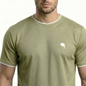 RHS002 B|| PISTHA|| Round Neck Half Sleeve