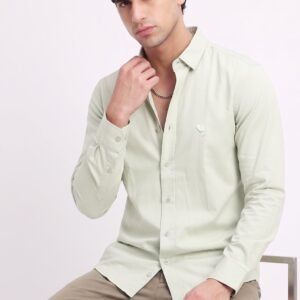 LS005||SOLID CAMEL|| Full Sleeve Shirt