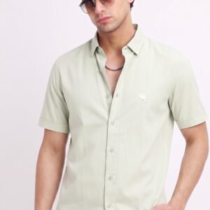 LS 005||SOLID CAMEL| Half Sleeve Shirt