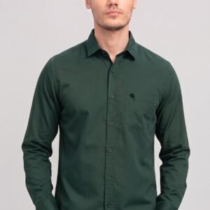LS005||OLIVE|| Full Sleeve Shirt
